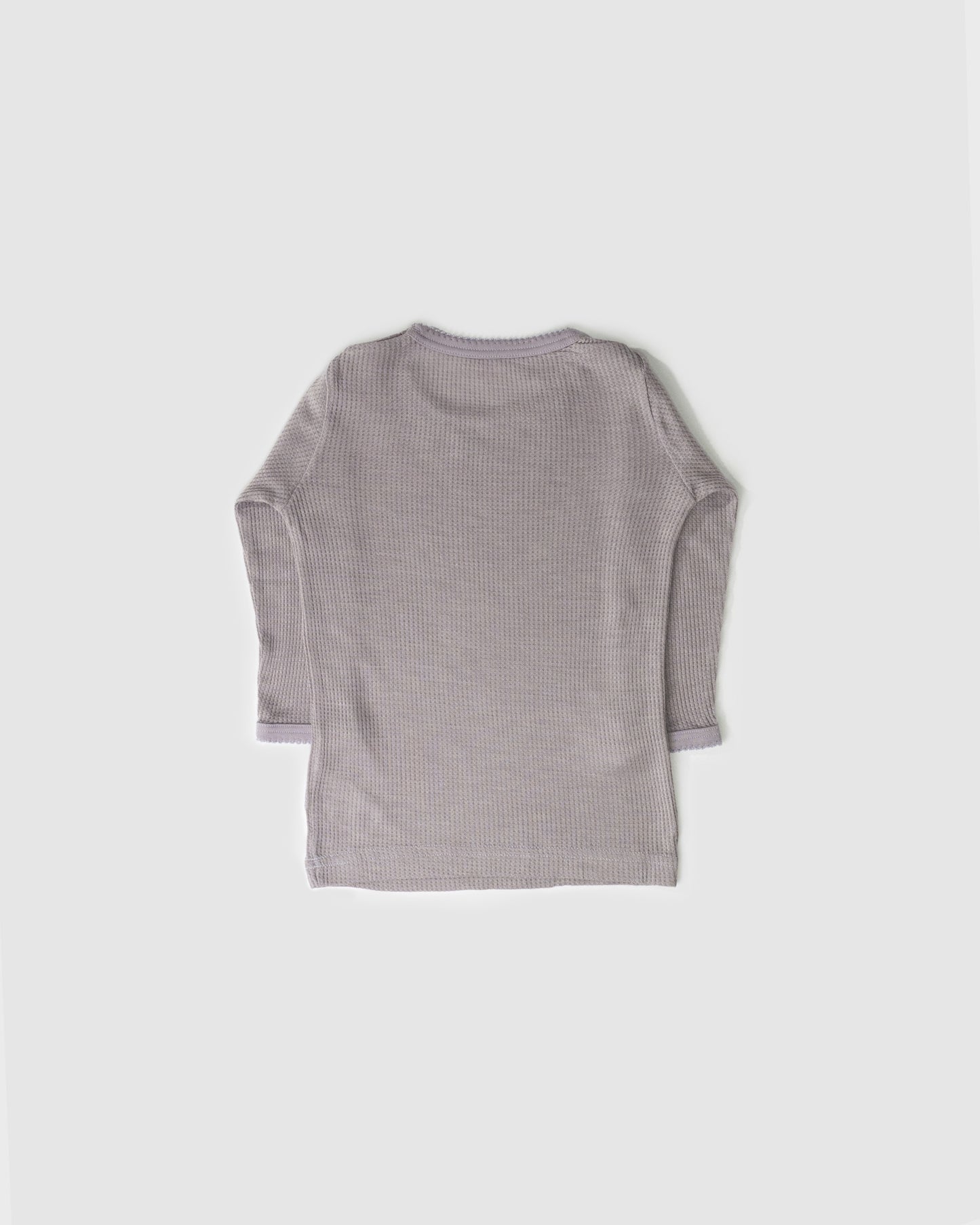 Pack of Two - Waffle Long Sleeve T-Shirt, Daisy and Fruits