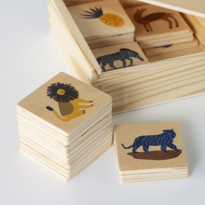 Memory Game Wooden Toy