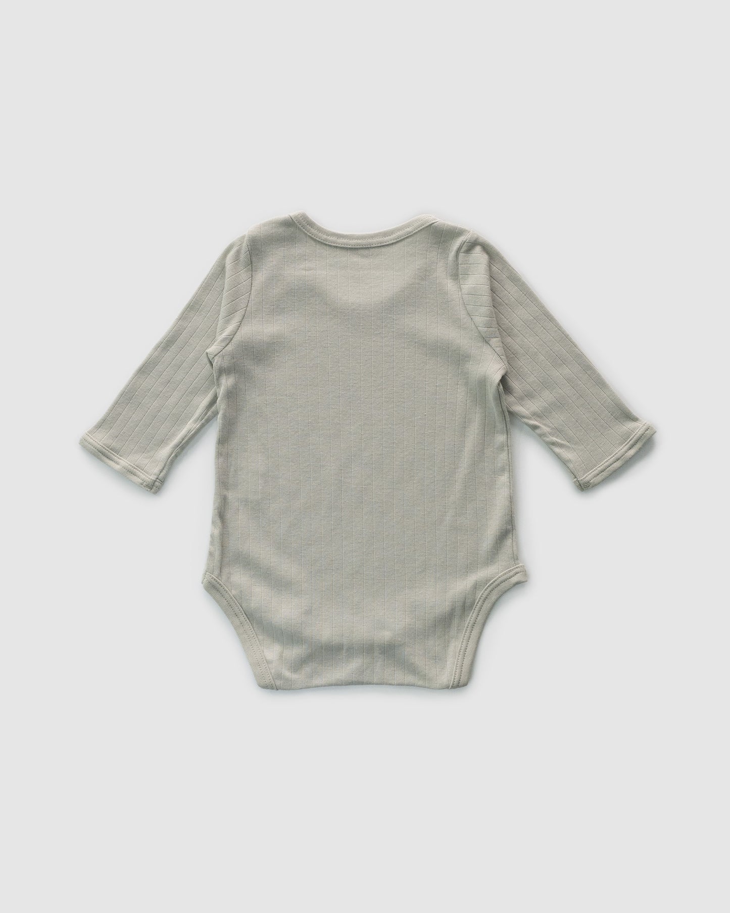 Pack of Three - Textured Pastel Long Sleeve Bodysuit, Zoo