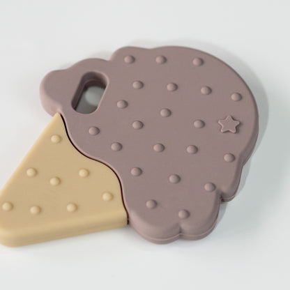 Teething Toy, Chocolate Ice Cream