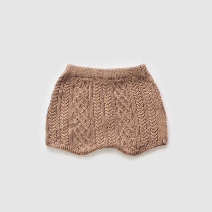 Knitted Bloomer, Milk Tea