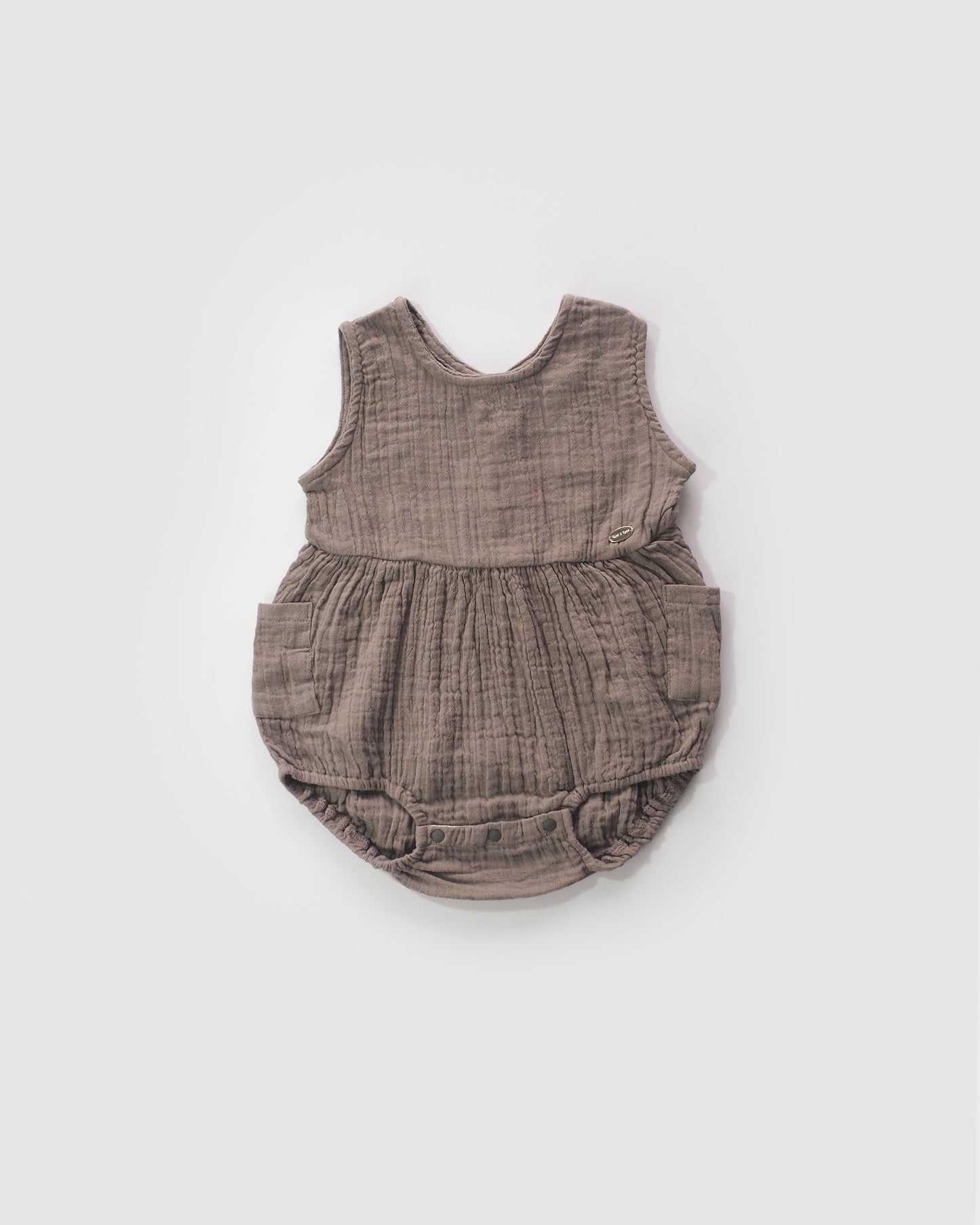 Sleeveless Bodysuit, Cocoa