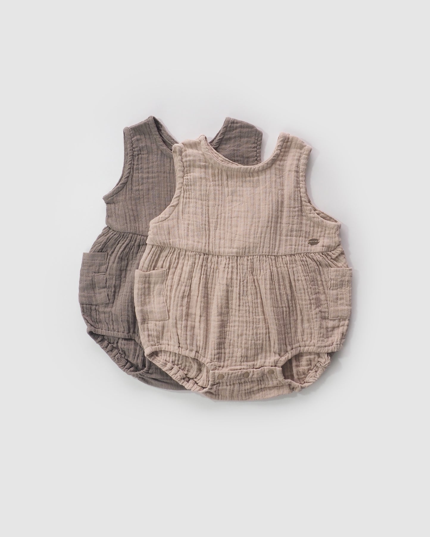 Sleeveless Bodysuit, Cocoa