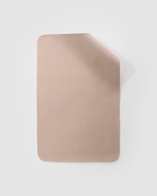 Vegan Leather Travel Changing Mat, Blush