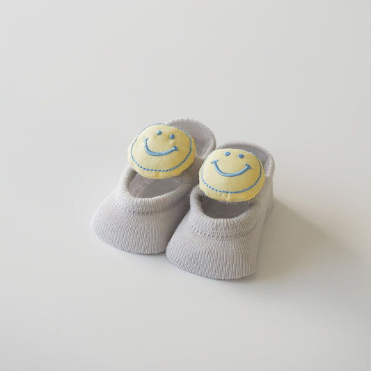 Non-slip Socks, Smiley Icon