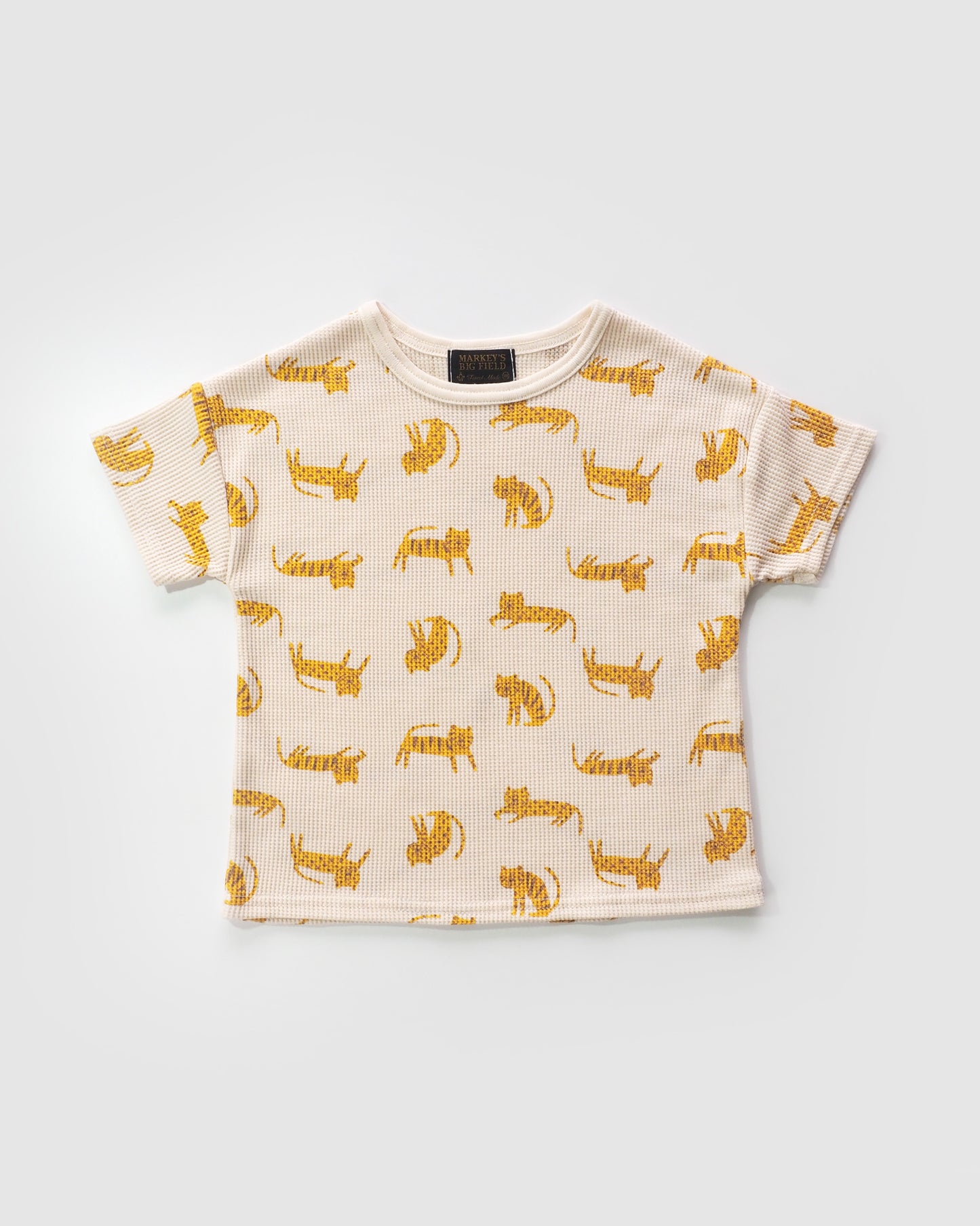 Safari Waffle T-Shirt, Off-white