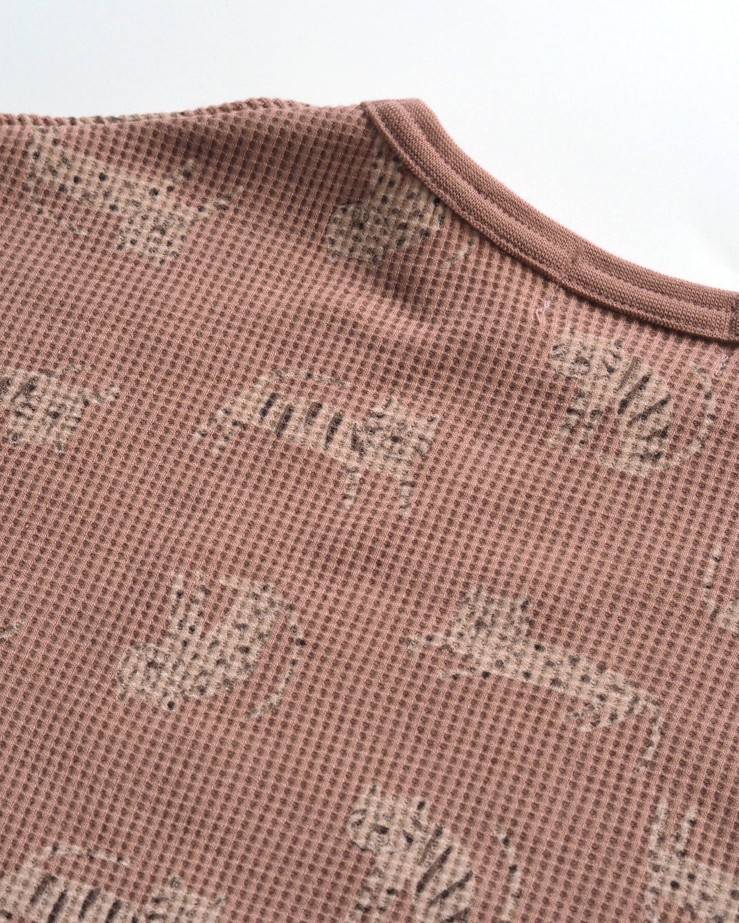 Safari Waffle T-Shirt, Terracotta